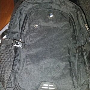 Sleek Black Backpack for Men